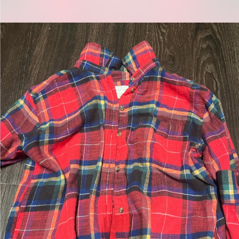 Classic Red Plaid Women’s Shirt
